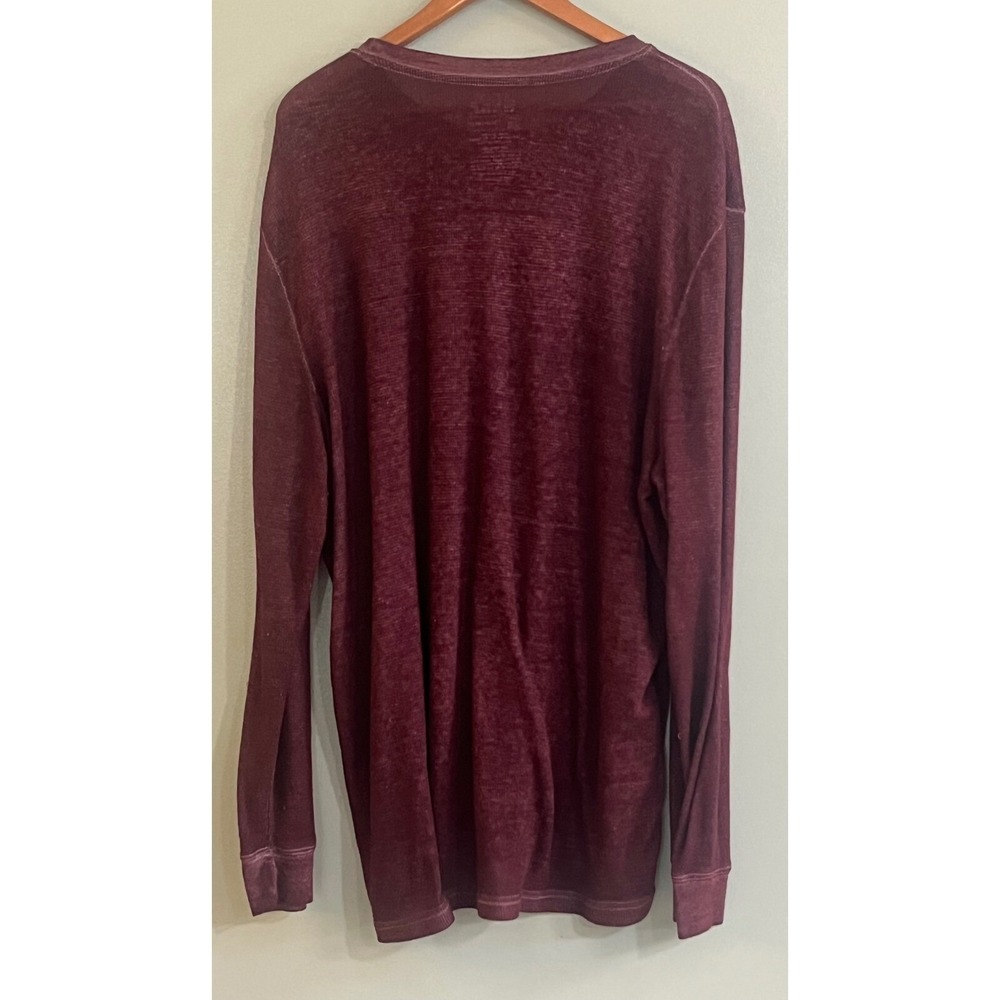 Fifth Sun Star Wars Burgundy Dark Side Dark Vader Graphic Waffle Knit Shirt 2XL‎ - Picture 3 of 4